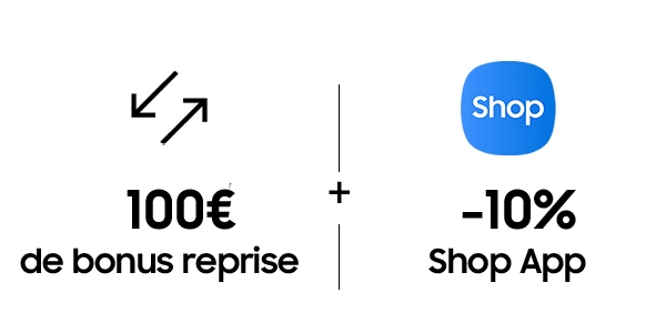 100 euros de bonus reprise et un bracelet Aventure offert