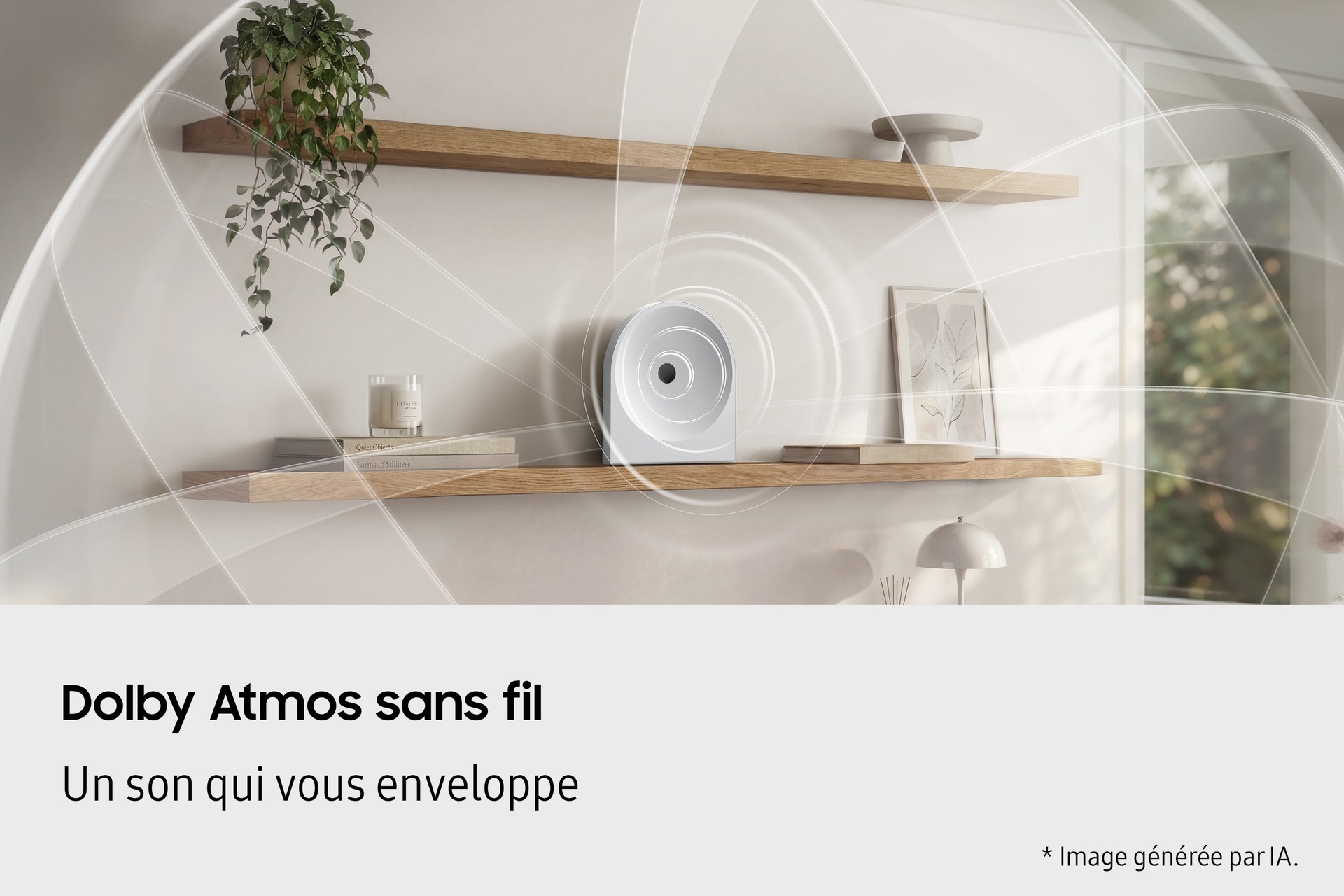 Music Studio 5 HW-LS51H Wi-Fi Bluetooth (2026) Blanc - Dolby Atmos