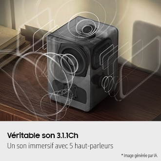 Music Studio 7 HW-LS70H Wi-Fi Bluetooth (2026) Noir - Haut parleur