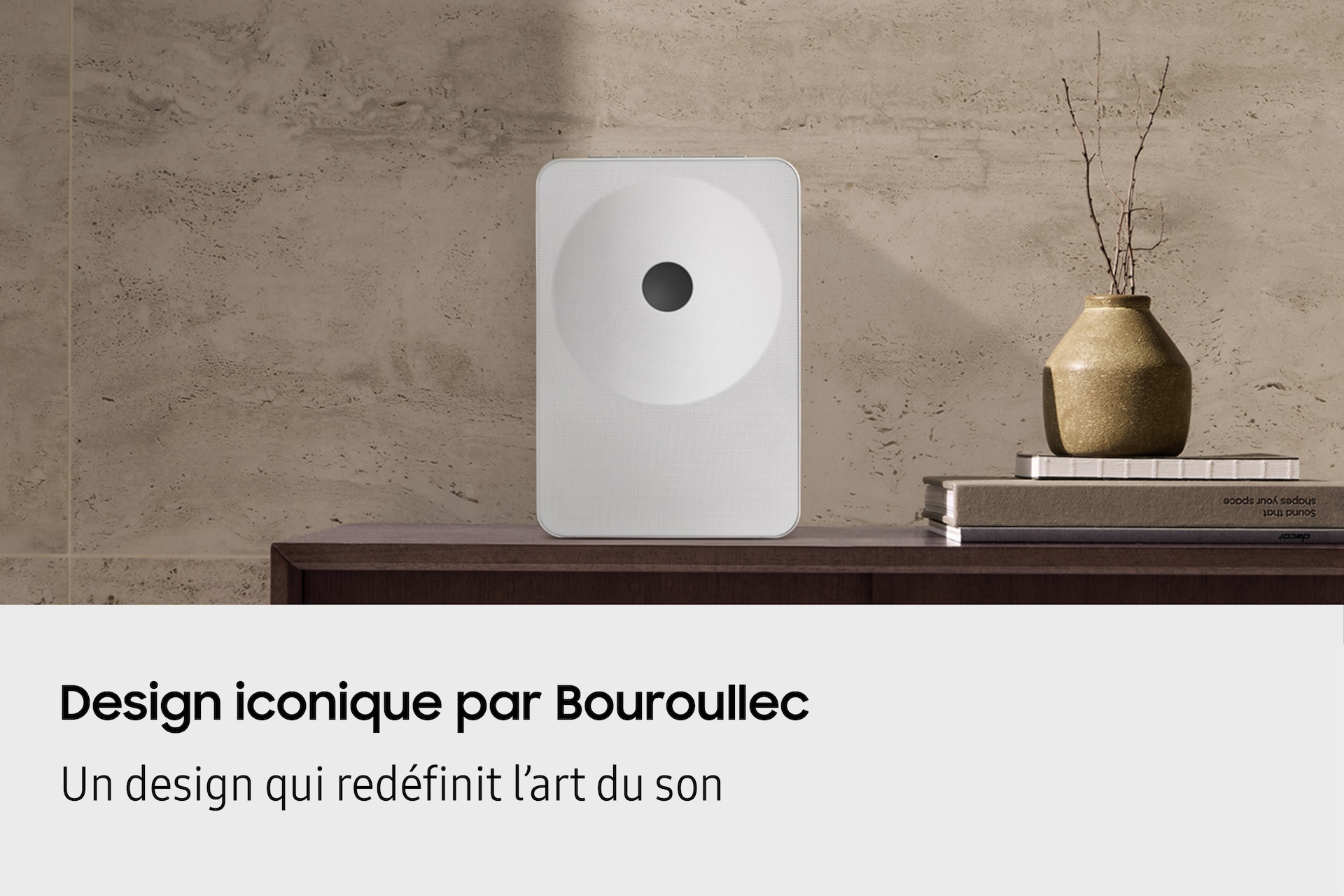 Music Studio 7 HW-LS71H Wi-Fi Bluetooth (2026) Blanc - Design
