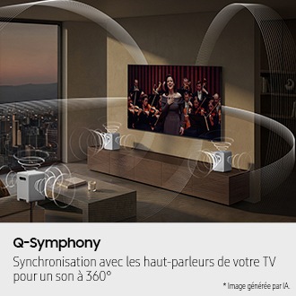 Music Studio 7 HW-LS71H Wi-Fi Bluetooth (2026) Blanc - Q-Symphony