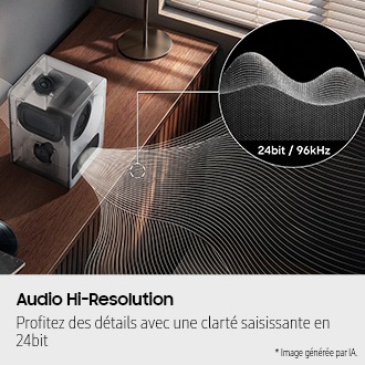 Music Studio 7 HW-LS71H Wi-Fi Bluetooth (2026) Blanc - Audio
