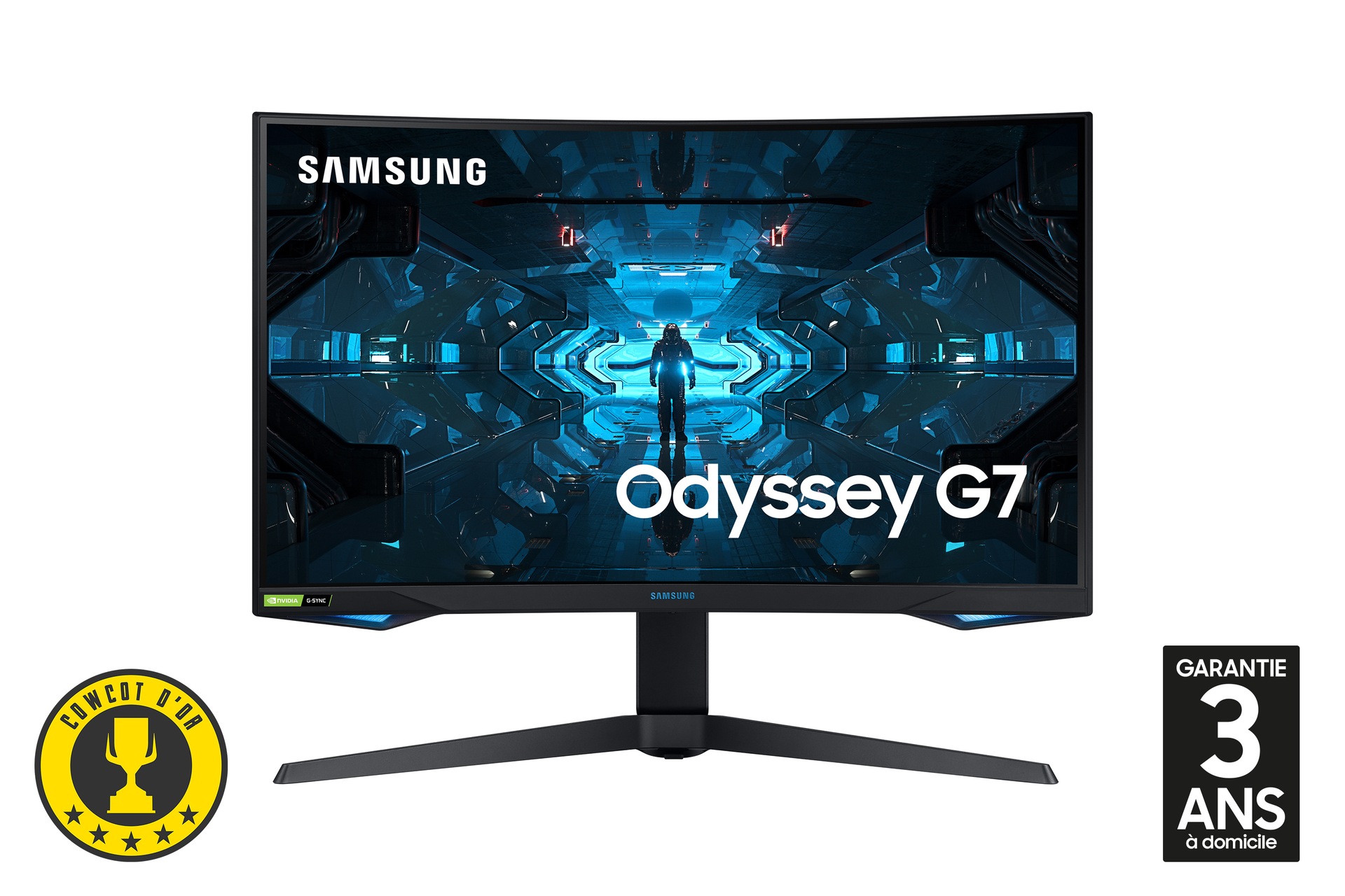 Ecran PC Samsung Odyssey G9 49'' Incurvé QLED Noir - Ecrans PC