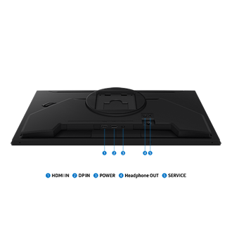 Ecran PC Odyssey G4 25'' - G40H FHD 300 Hz Detail-Connectivity Black 