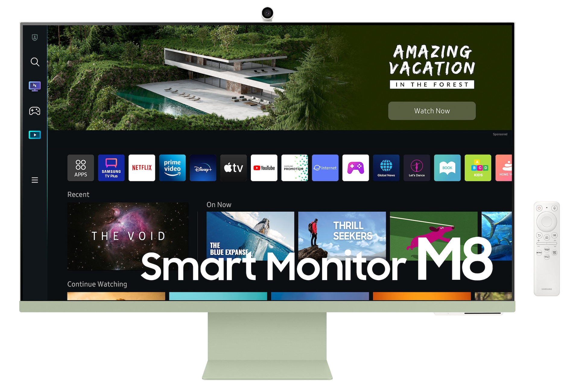 Ecran PC Samsung Smart Monitor M8 32 4K UHD Blanc - Ecrans PC - Achat &  prix