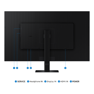 Écran Viewfinity S70D Back Black 