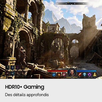32’’ Ecran Gaming Odyssey G8 G80HS Dual Mode 6K 165Hz / 3K 330Hz Noir