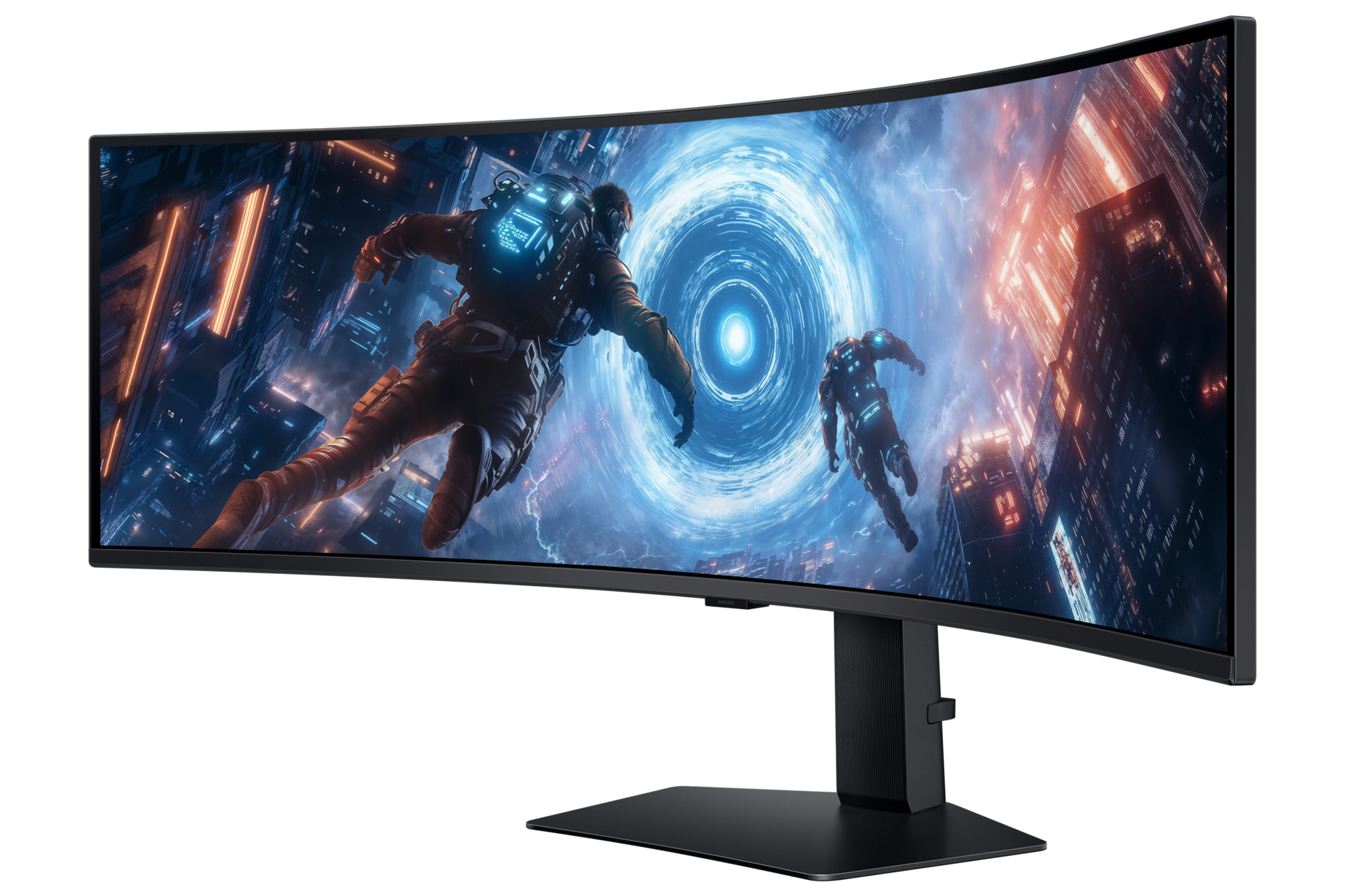 Ecran Gaming Odyssey Incurvé G9 - G91F 49'' - Dual QHD R-Perspective Black 