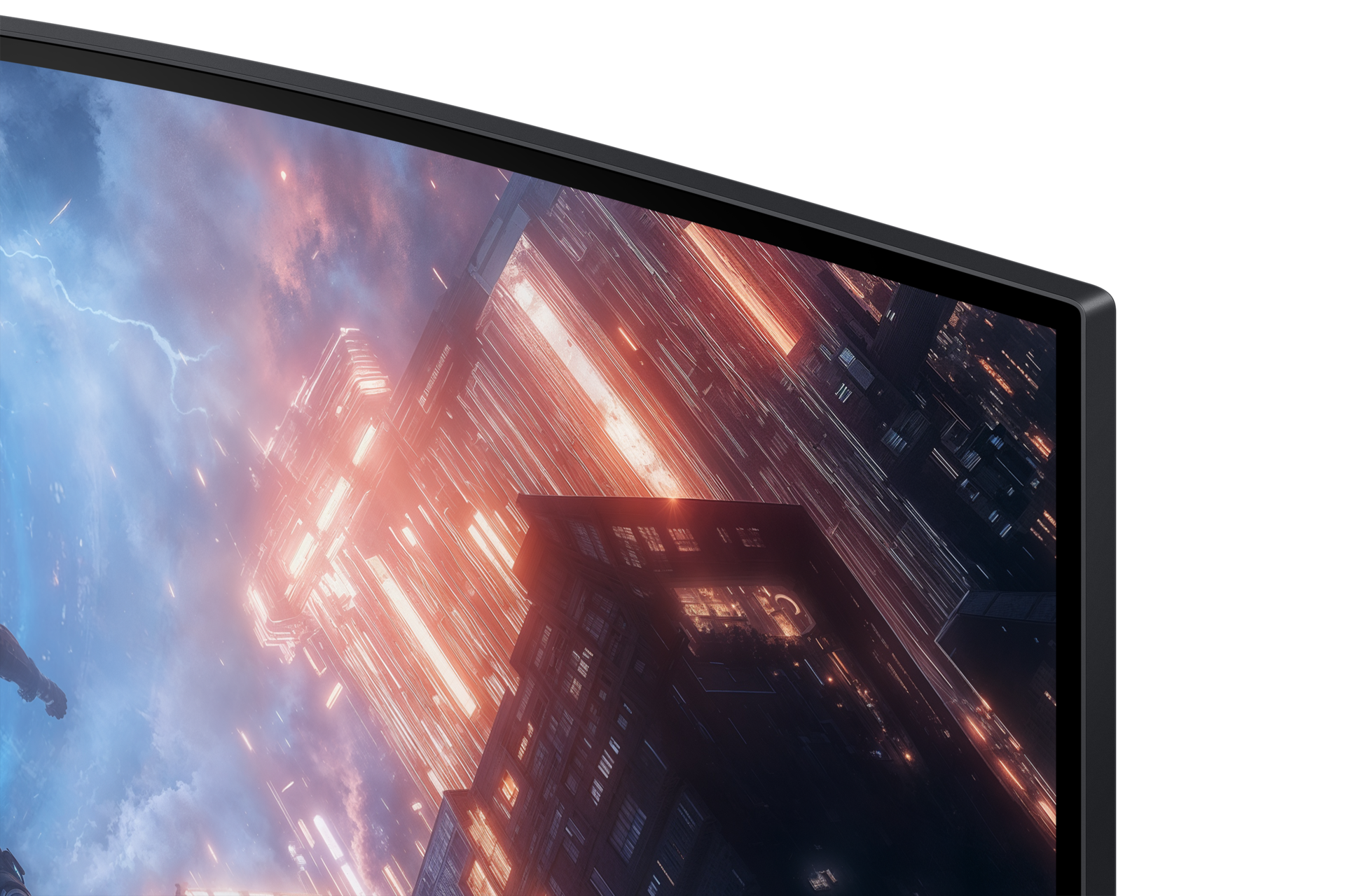 Ecran Gaming Odyssey Incurvé G9 - G91F 49'' - Dual QHD Detail-Bezel Black 