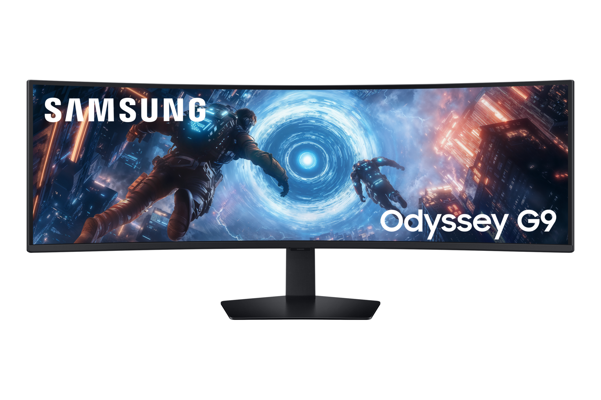 Ecran Gaming Odyssey Incurvé G9 - G91F 49'' - Dual QHD Front2 Black 