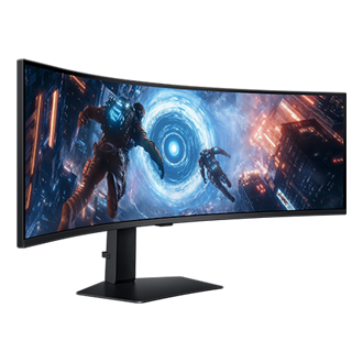 Ecran Gaming Odyssey Incurvé G9 - G91F 49'' - Dual QHD L-Perspective Black 