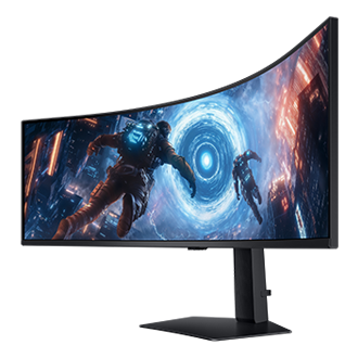 Ecran Gaming Odyssey Incurvé G9 - G91F 49'' - Dual QHD R-Dynamic Black 
