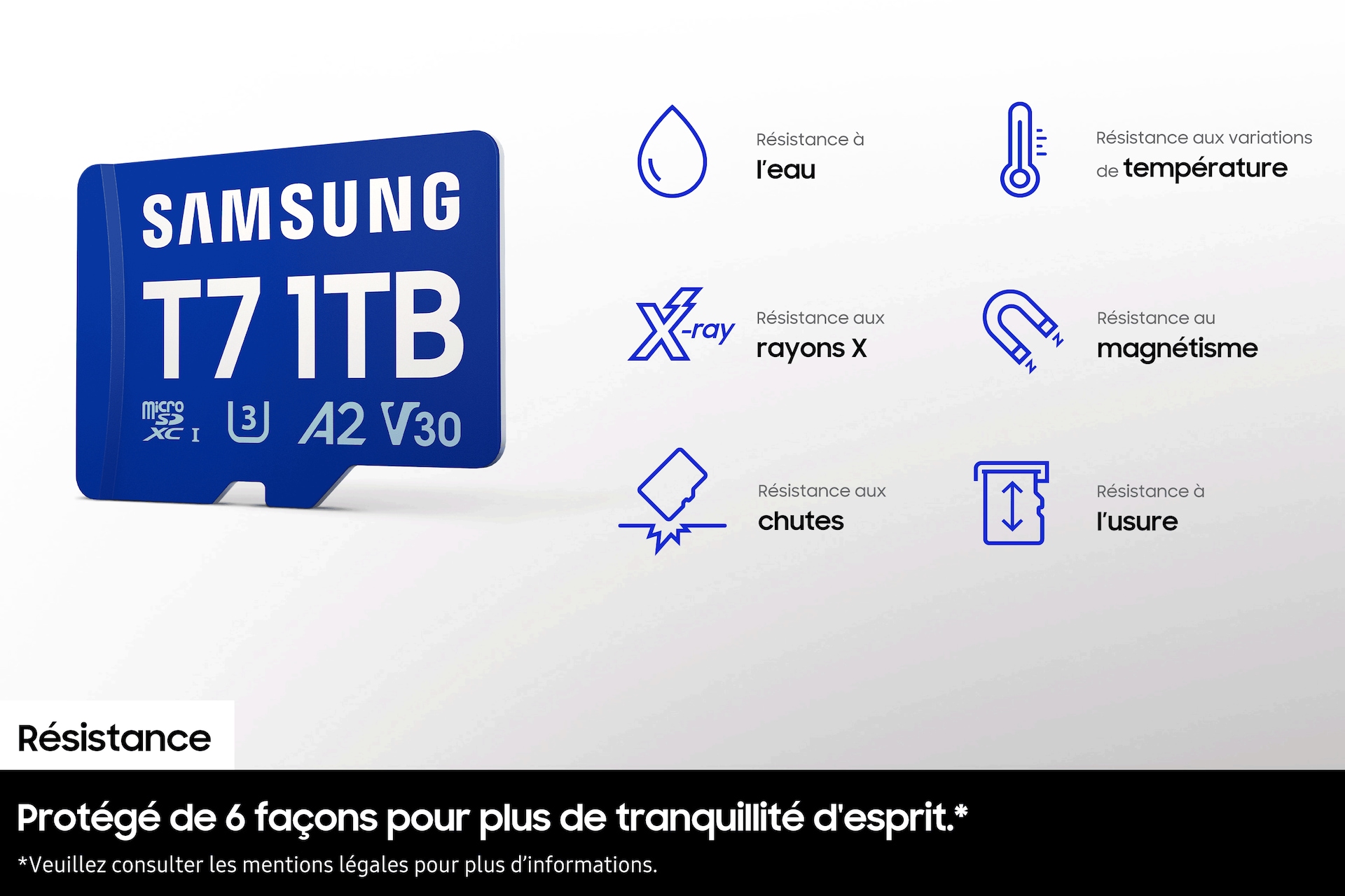 Carte microSD T7 128 Go null