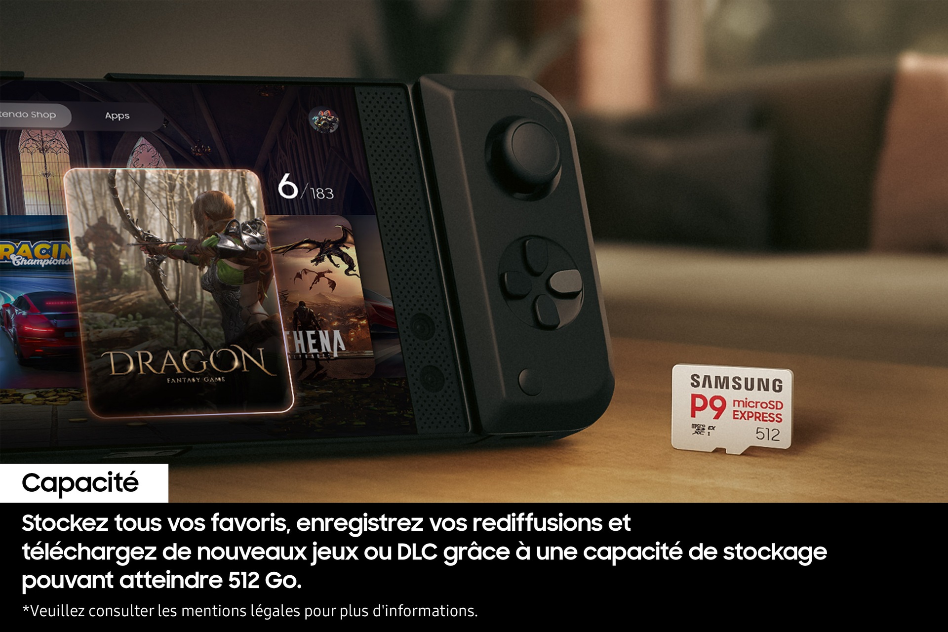 Carte microSD P9 Express 256 Go Blanc