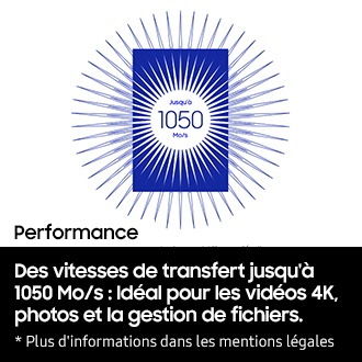 SSD Externe T7 Resurrected 2To Argent