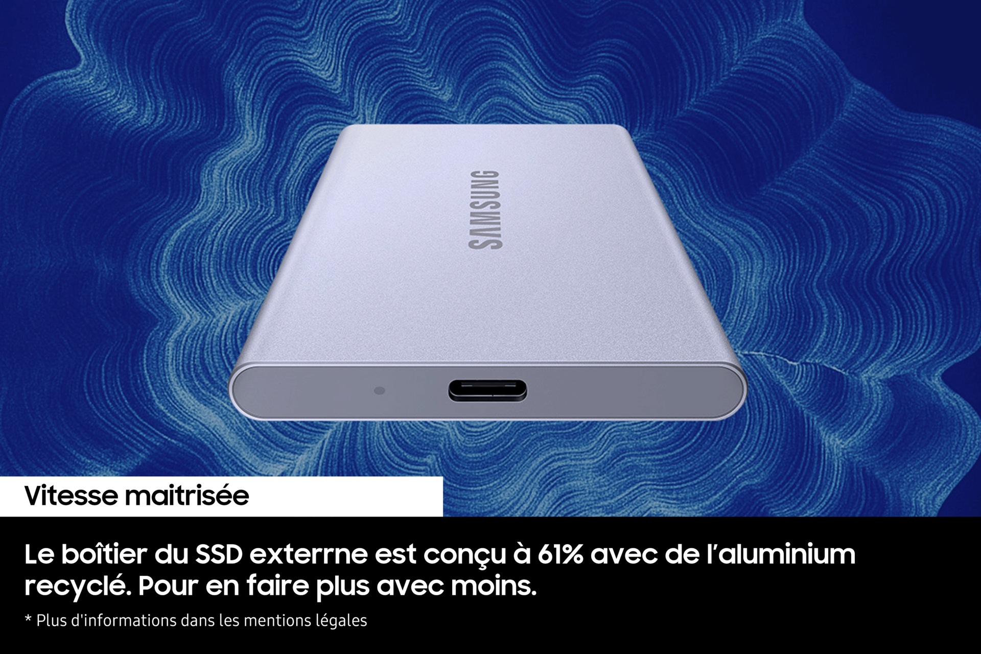 SSD Externe T7 Resurrected 4To Argent