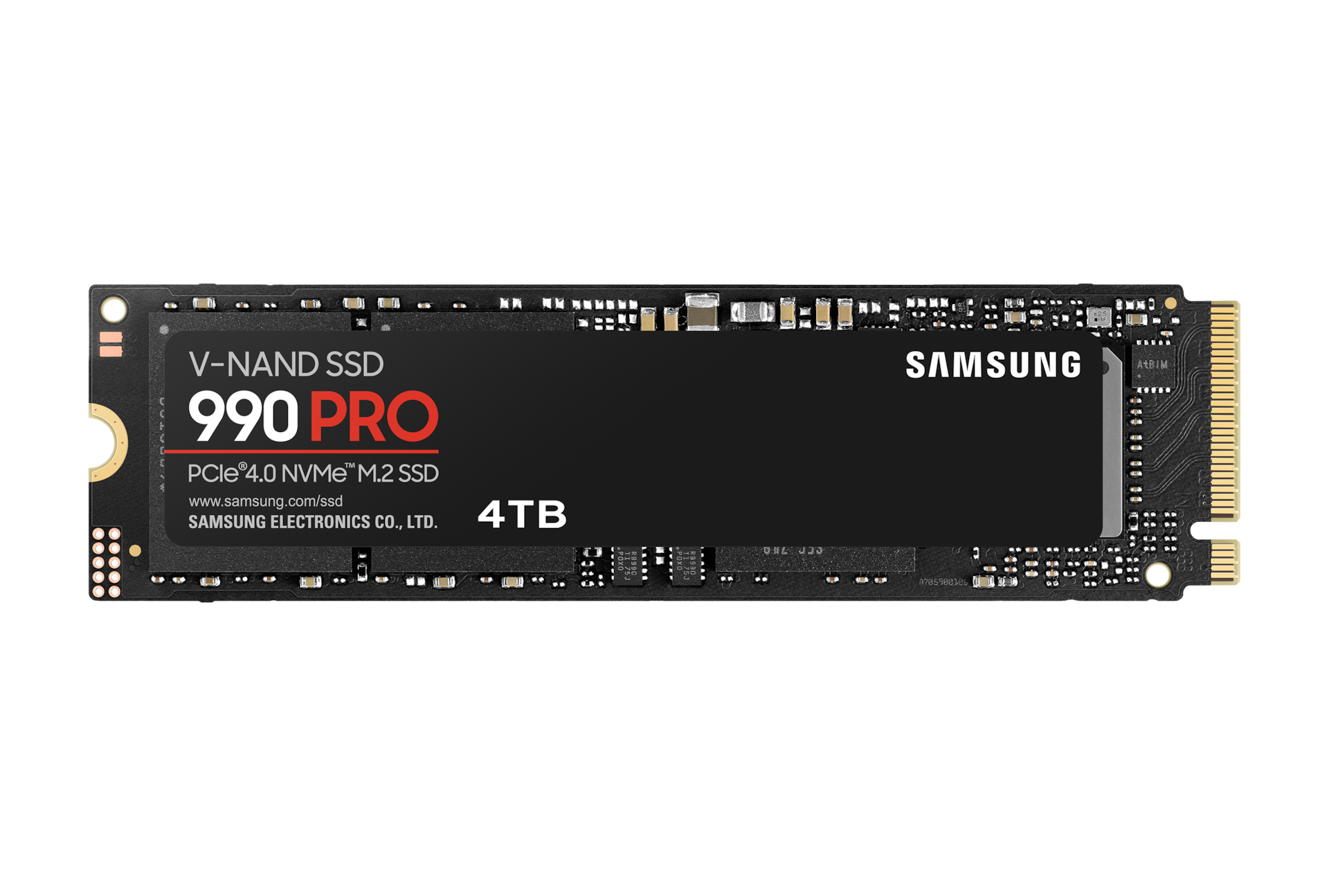 SSD 990 PRO NVMe M.2 PCIe 4.0 - 4 To (MZ-V9P4T0BW)
