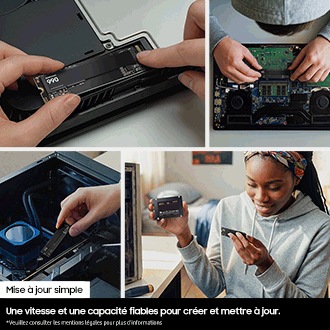 SSD Interne 990 Noir
