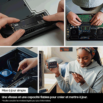 SSD Interne 990 Noir