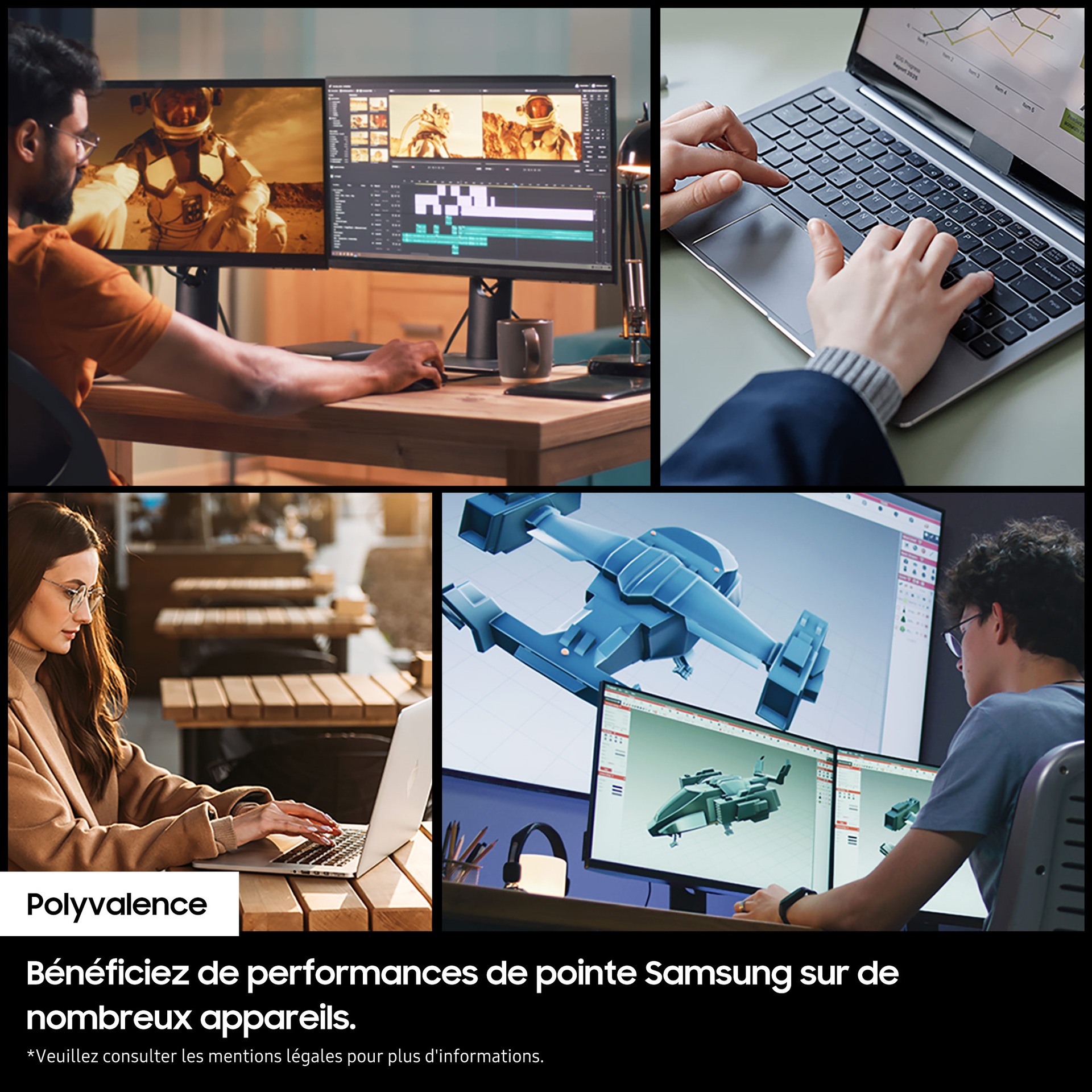 SSD Interne 9100 PRO PCIe® 5.0x4 1To Noir