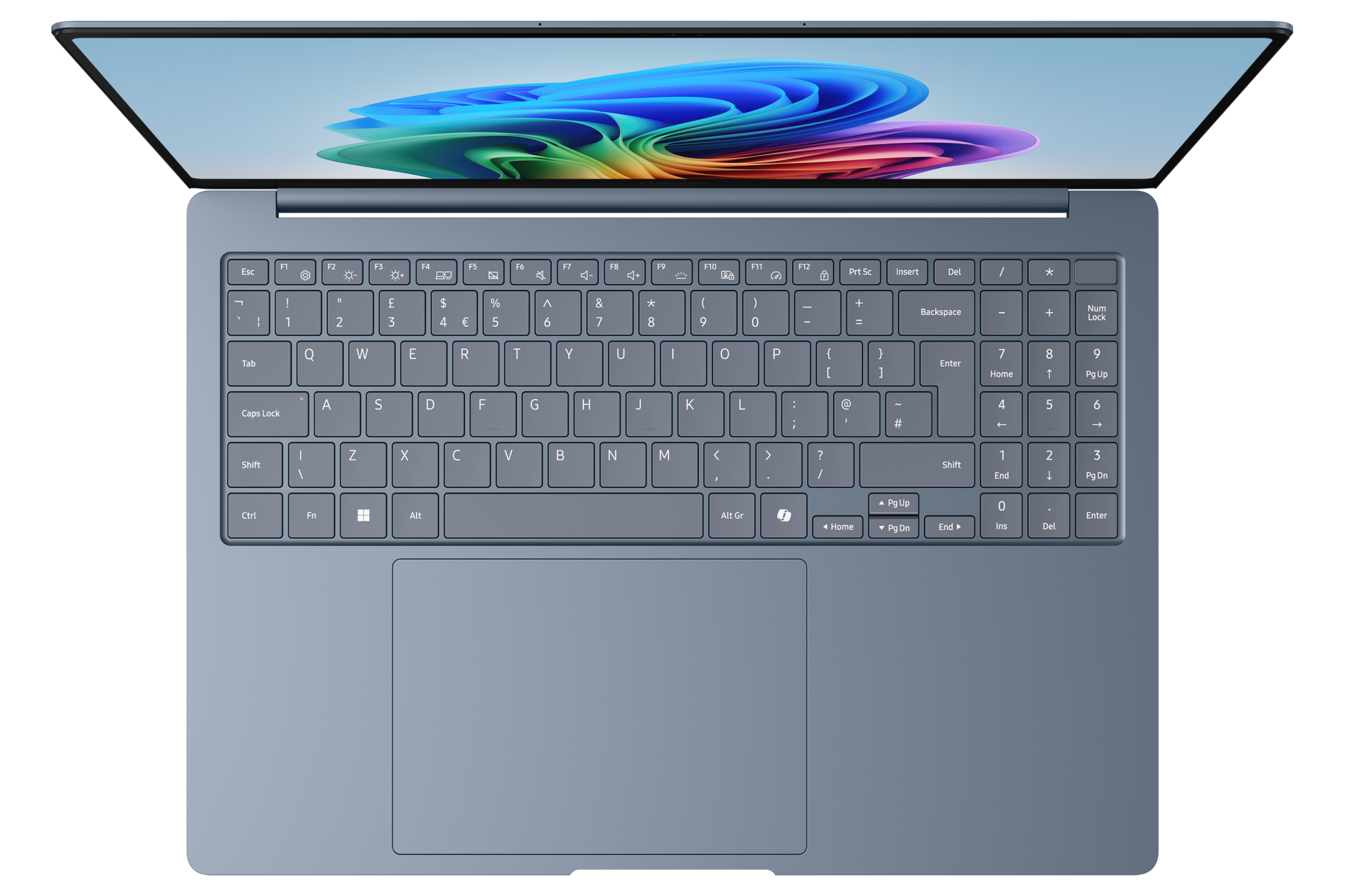 Galaxy Book6 Edge (16", Snapdragon X2 Elite, 16Go), Copilot+ PC		 Top-Open Denim Blue 