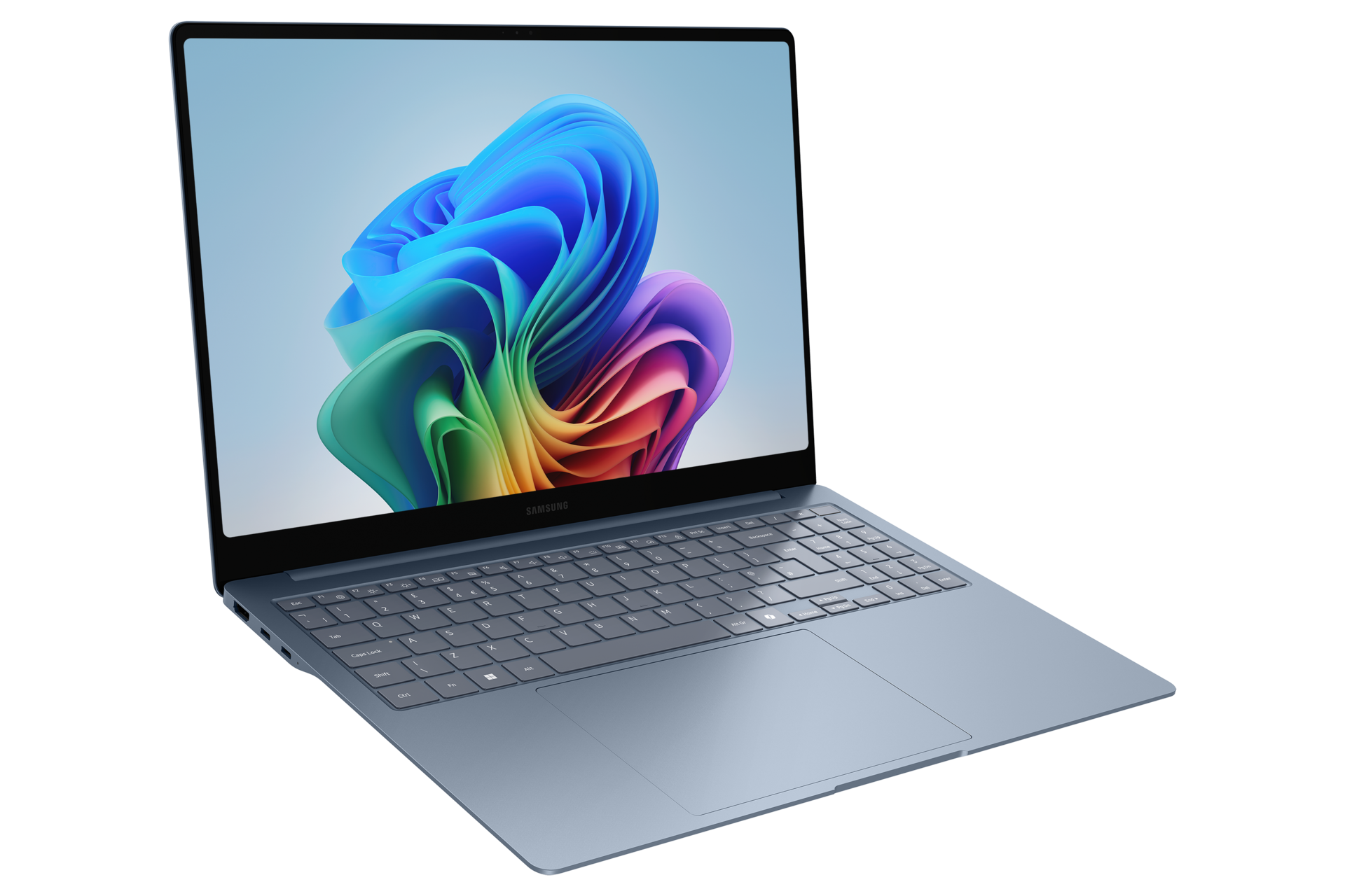 Galaxy Book6 Edge (16", Snapdragon X2 Elite, 16Go), Copilot+ PC		 Top-L-Perspective Denim Blue 