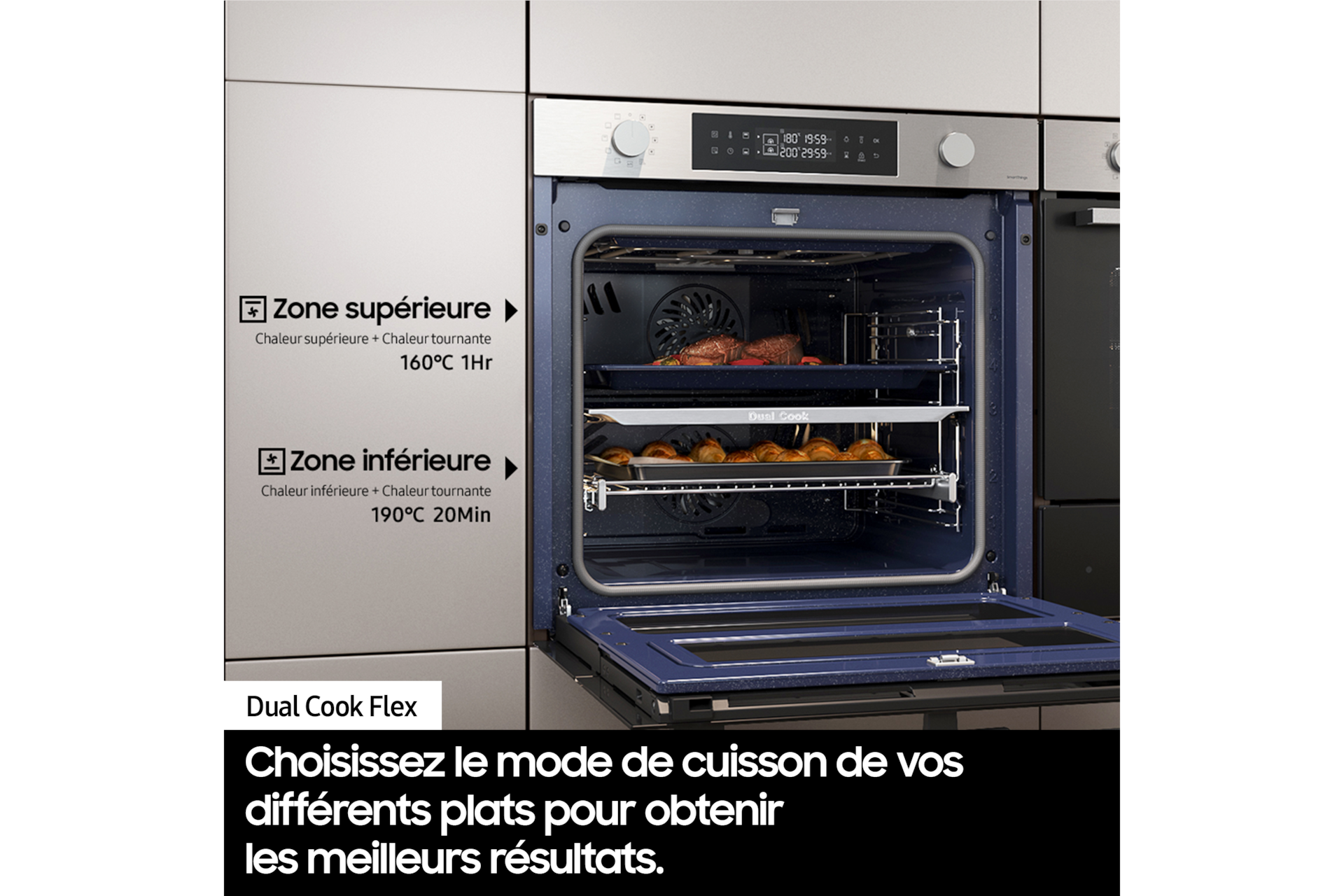 Four Série 4 Dual Cook Flex™ - NV7B4530ZAS Silver