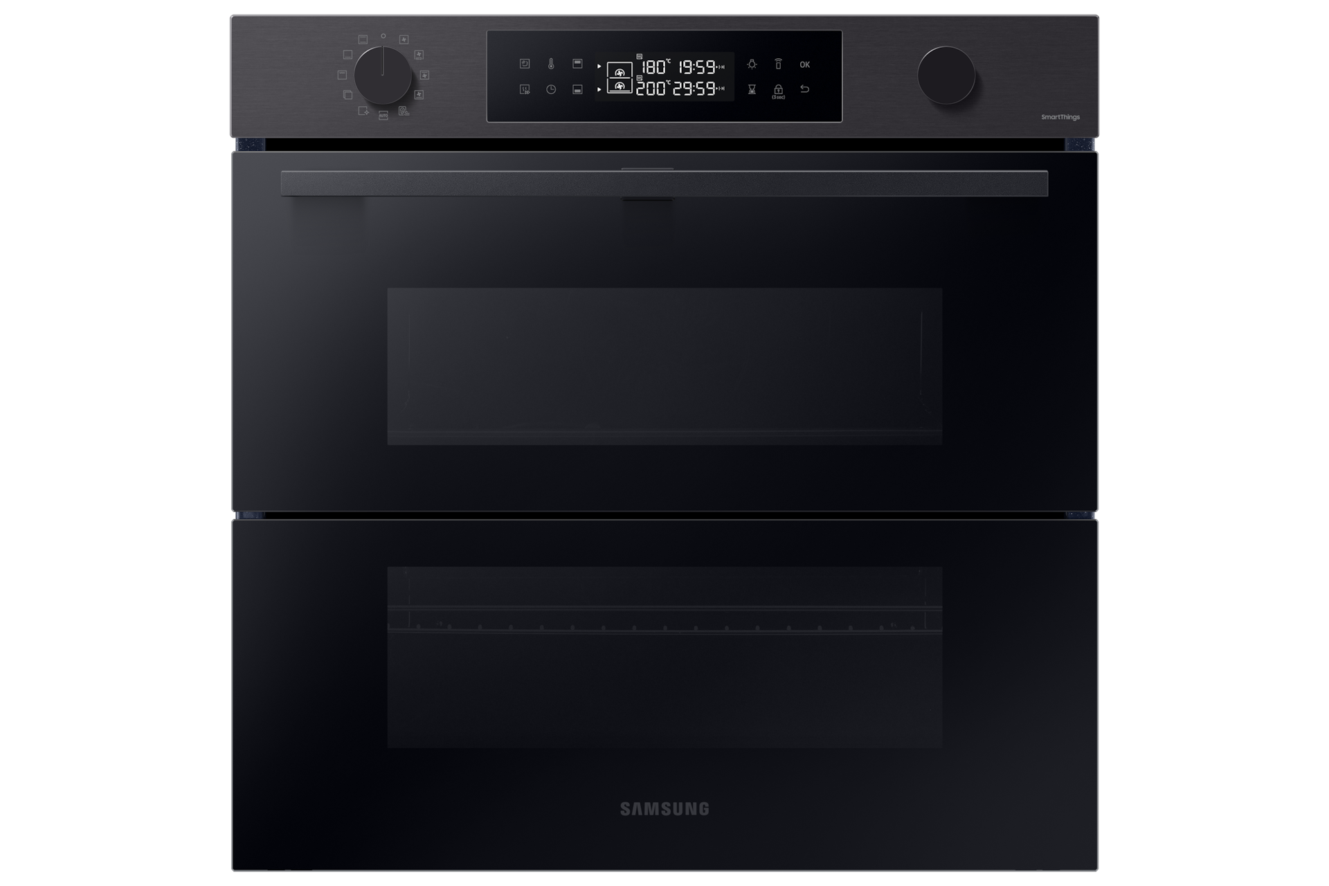 Four encastrable pyrolyse SAMSUNG NV7B45502AB Dual Cook Flex ,76L