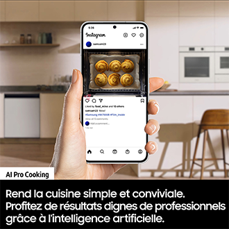 Four Bespoke AI™ Série 7 Dual Cook Steam™ - NV7B7997AAK Verre Noir