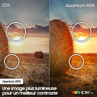 Quantum HDR Une image plus lumineuse pour un meilleur contraste