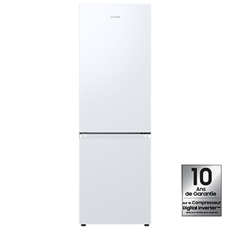 Bespoke AI Réfrigérateur Combiné Space Max 344L Front White 