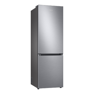 Bespoke AI Réfrigérateur Combiné Space Max 344L L-Perspective Refined Inox 