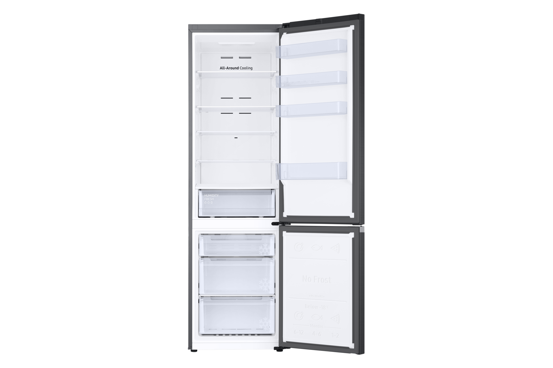 front-open-without-food Black Doi