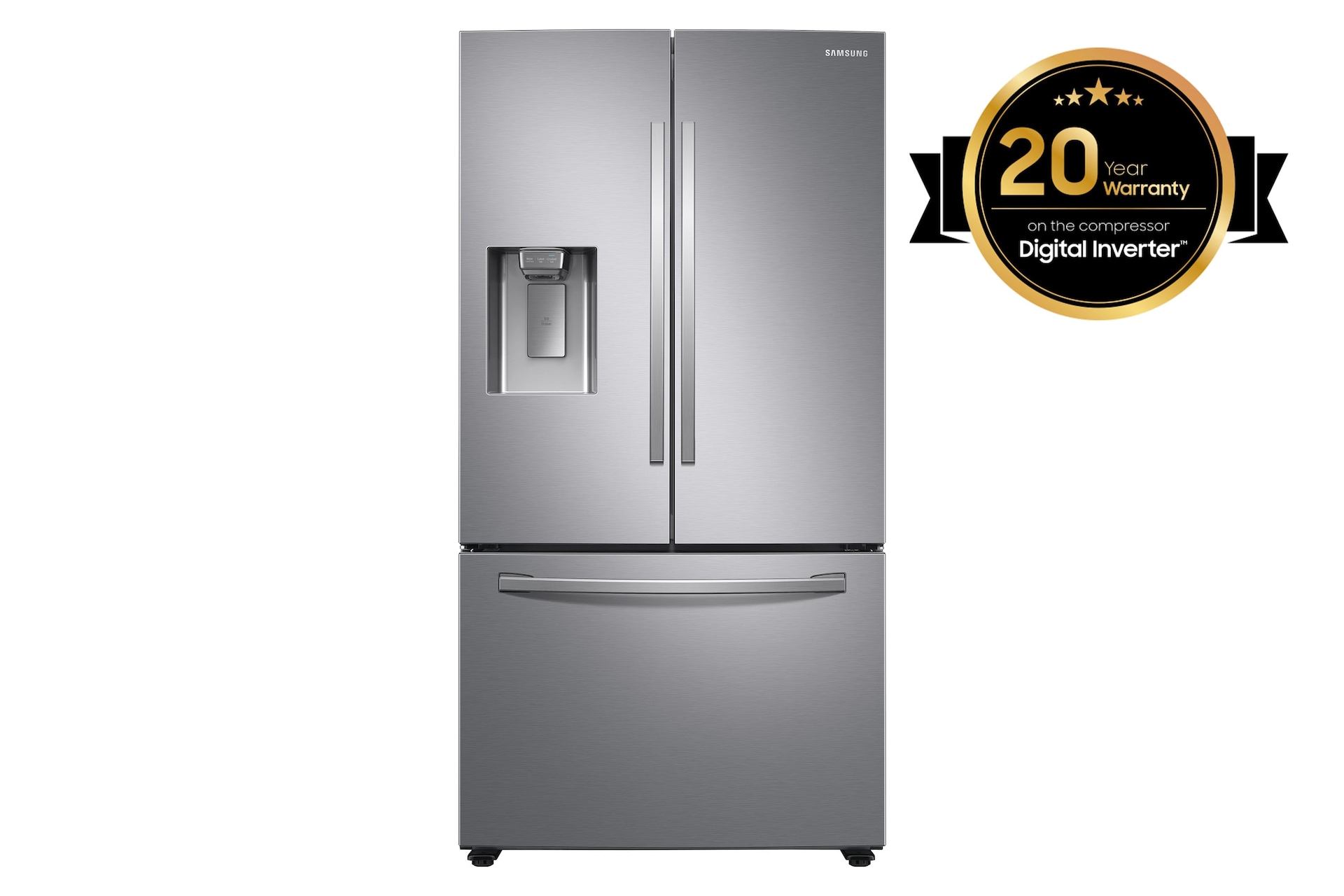 Samsung RF23R62E3S9 frigo américain Autoportante 630 L F Argent