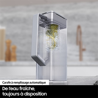 Réfrigérateur Samsung Bespoke AI Multi-portes - 674L -  Classe E -RF24BB620EB1 Carbone