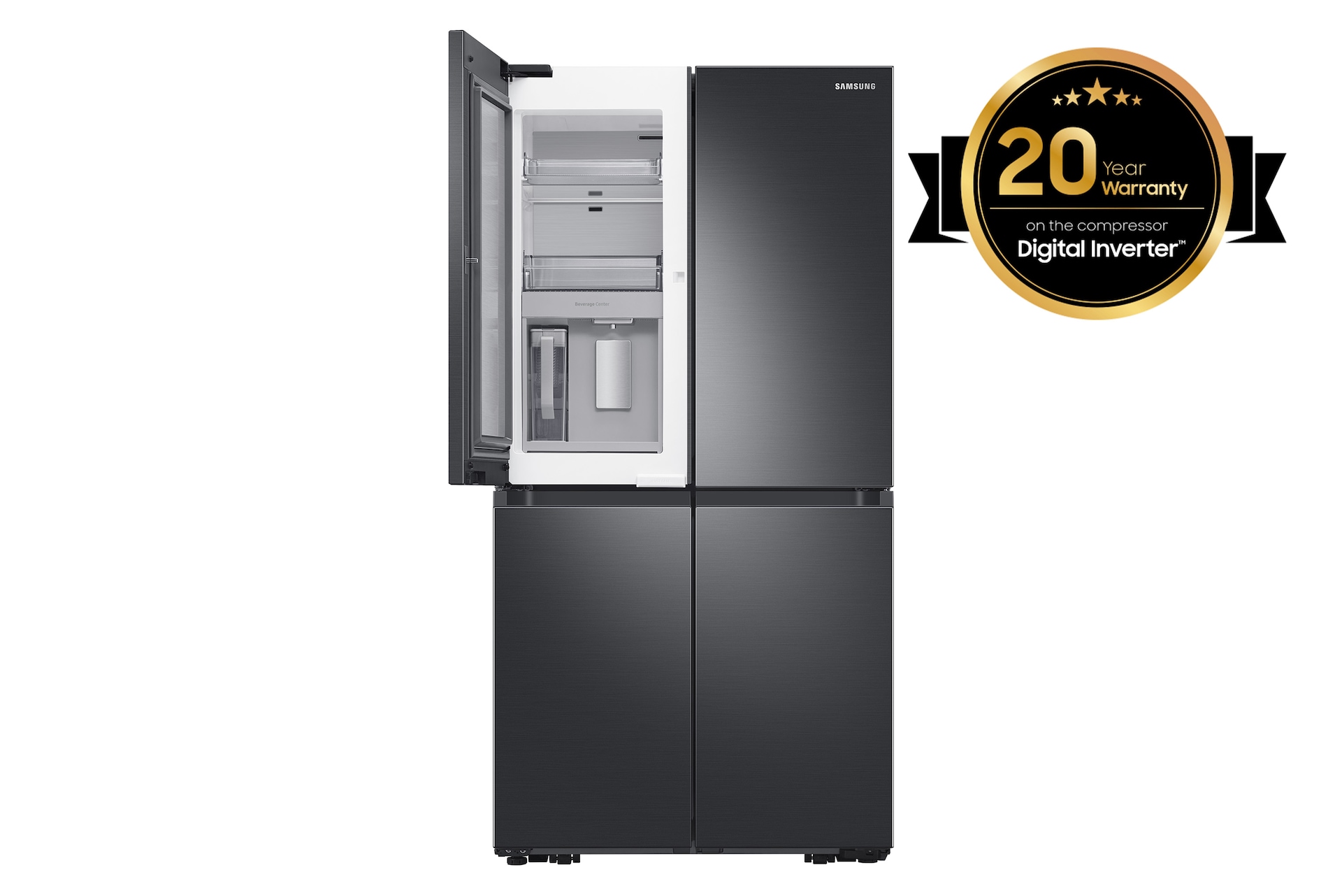 Samsung RF65A967ESG frigo américain Autoportante 647 L E Noir