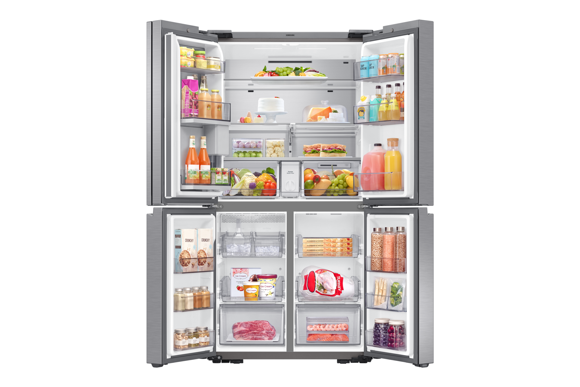 front-open-with-food Silver