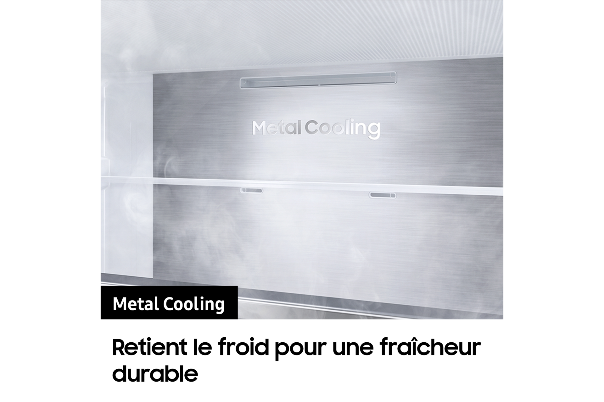 Réfrigérateur Samsung Bespoke AI Multi-portes- Triple Cooling - 646L -  Classe E -RF65DG960ESG Inox anthracite