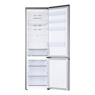 Bespoke AI Réfrigérateur Combiné Space Max 390L Front-Open-without-food Silver 