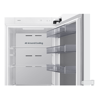 Bespoke AI Réfrigérateur 1 Porte Space Max 387L Detail-White-Duct White 