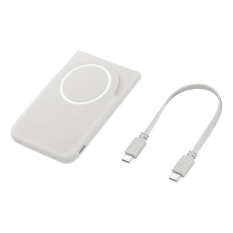 Batterie externe magnétique pour Samsung Galaxy S26 Series vue de set complet