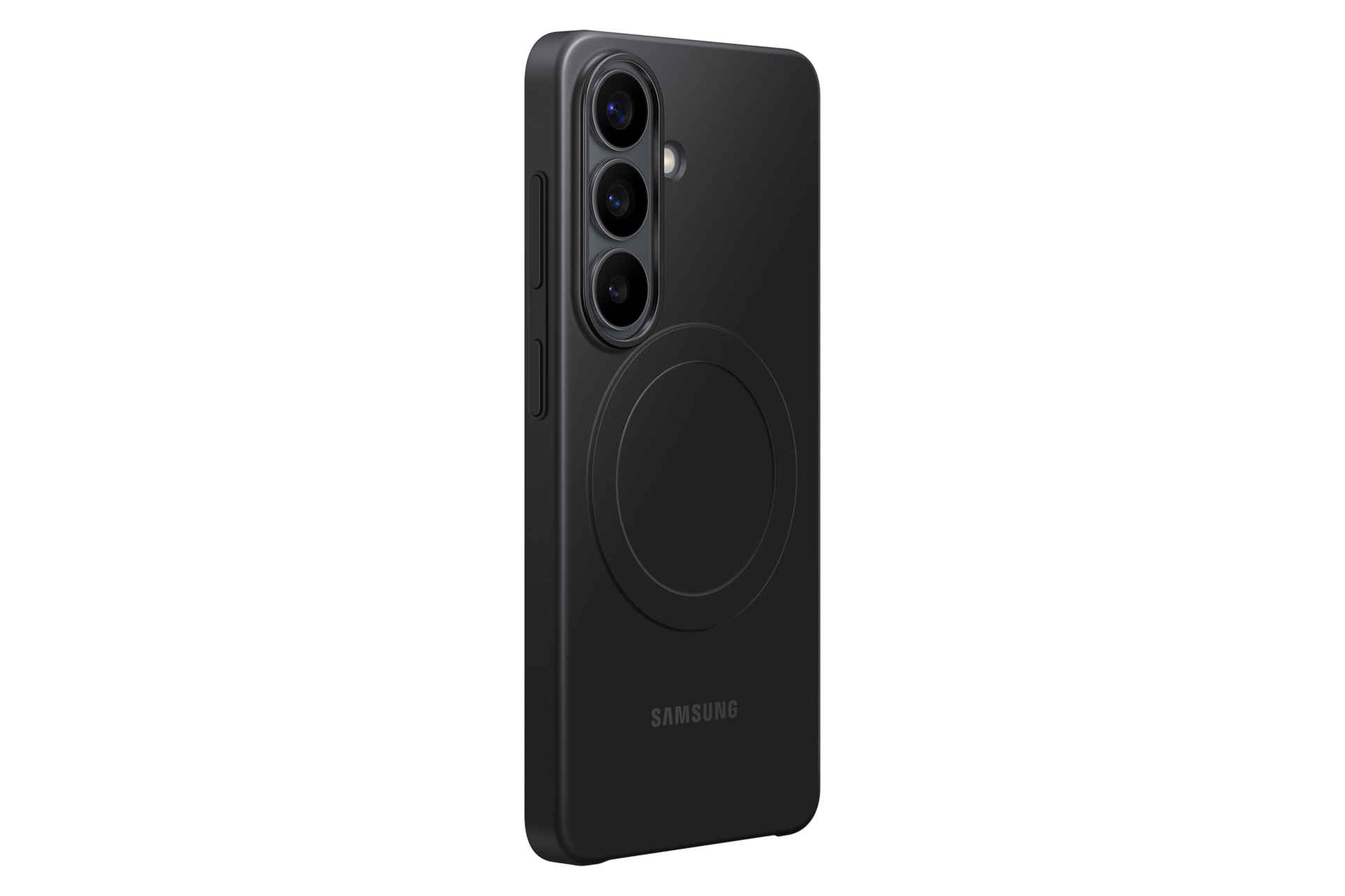 Coque Slim magnétique Samsung Galaxy S26 vue de dos côté gauche
