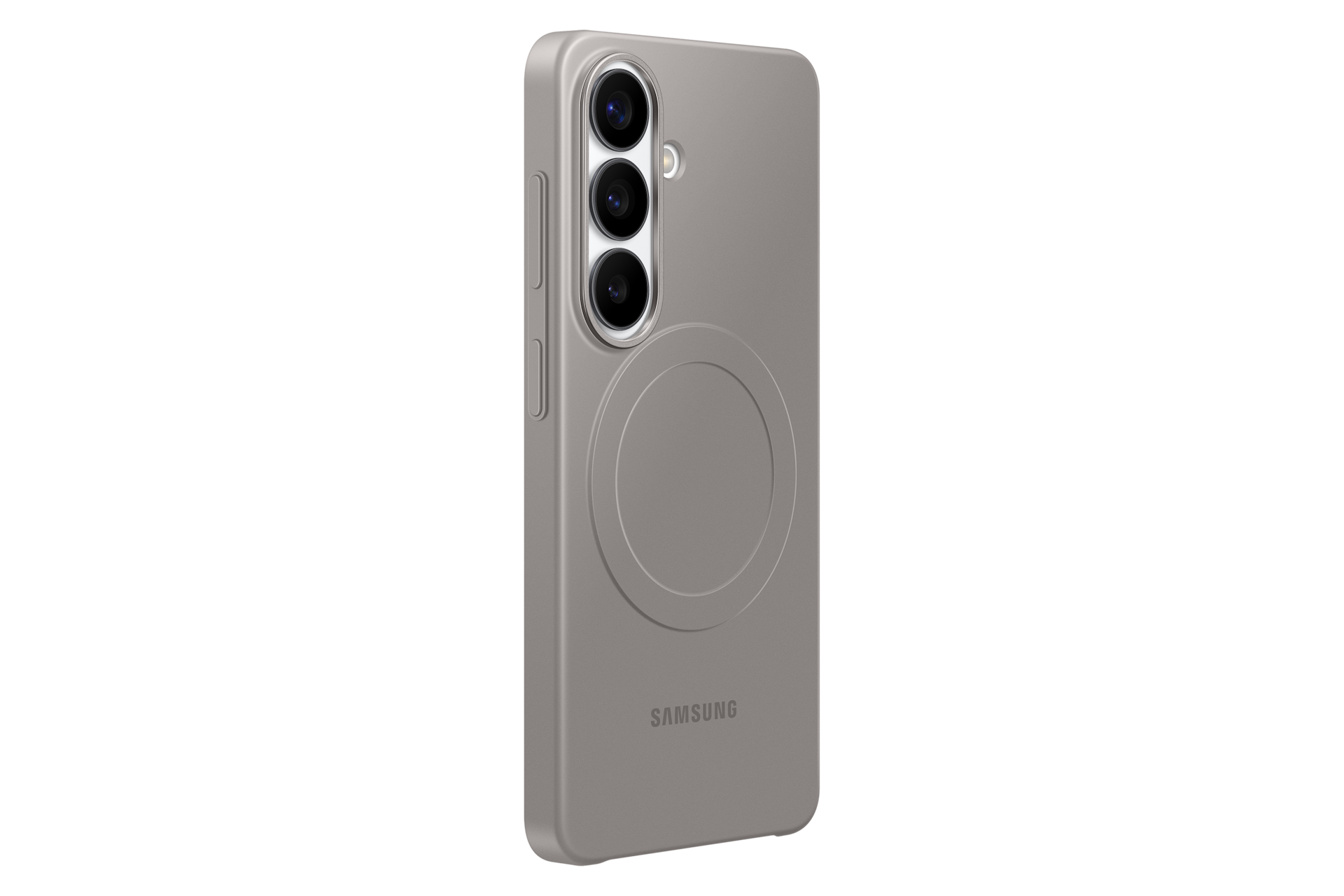 Coque Slim magnétique Samsung Galaxy S26 vue de dos côté gauche