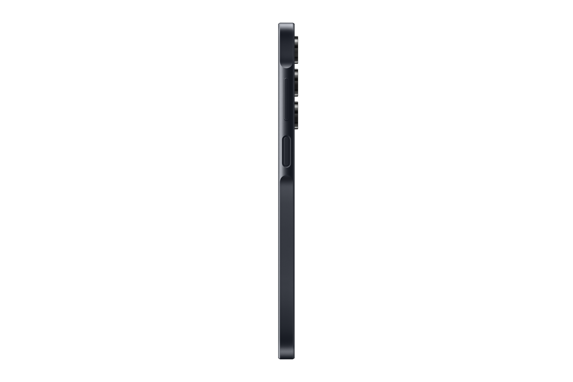 Smartphone Samsung Galaxy A16 couleur noir vue profil droit