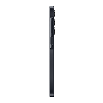 Smartphone Samsung Galaxy A16 couleur noir vue profil droit