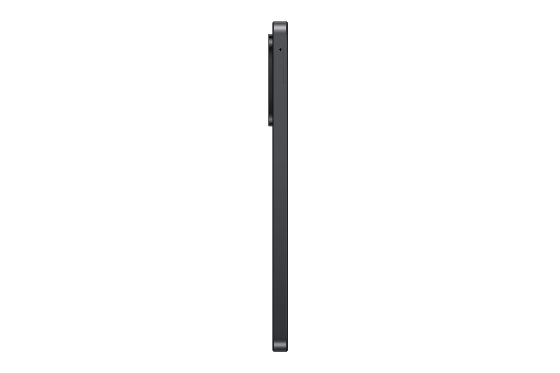 Profil gauche du Galaxy A17 Noir