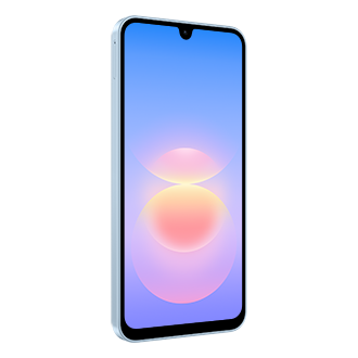 Galaxy A18 Front-L30 Light Blue 