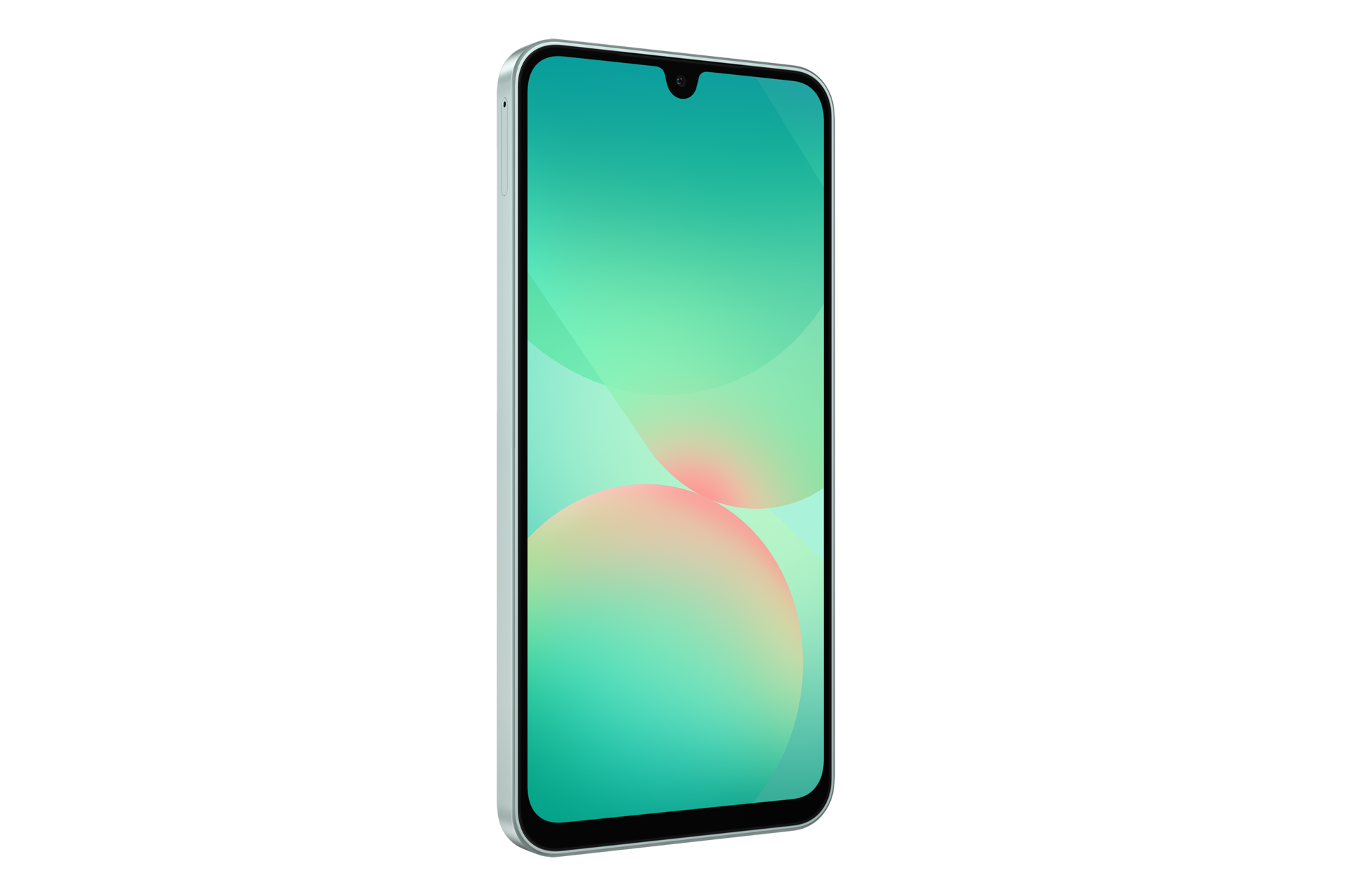 Face gauche du Samsung Galaxy A26 Vert deau
