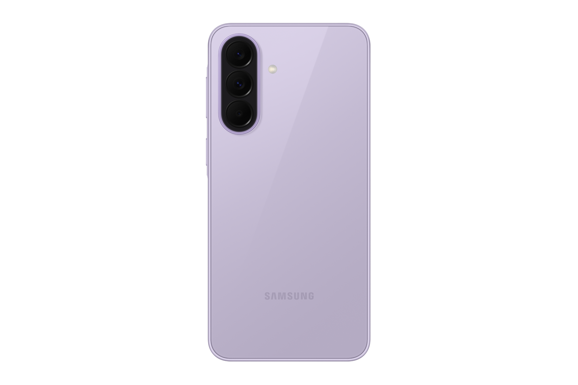 Smartphone Samsung Galaxy A37 couleur Lavande vue de dos
