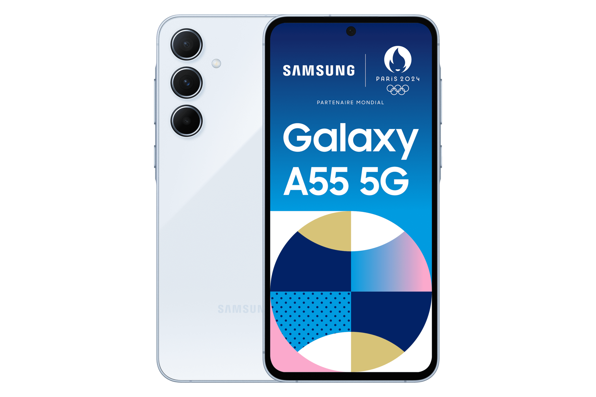 Achat Galaxy A55 5G Bleu 256 Go | Samsung France